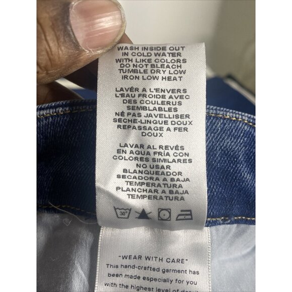 Good American Good Curve Straight Jean INDIGO264 Size‎ 24 - Picture 7 of 10